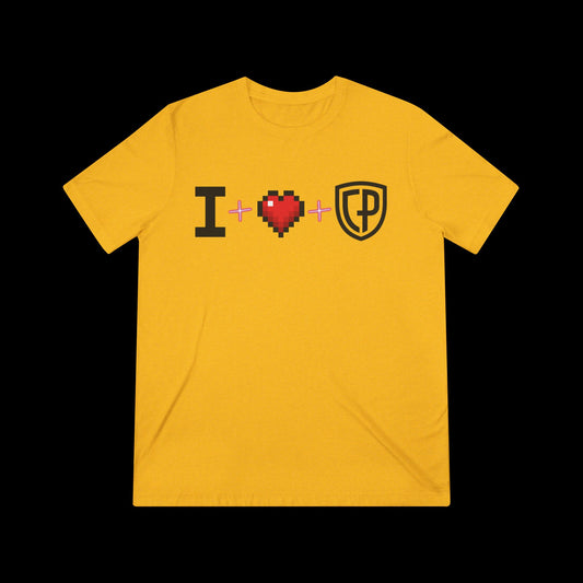 I ❤️ CP Unisex Triblend Tee